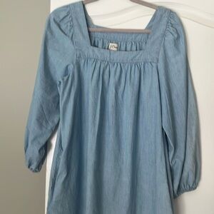 J crew chambray dress - size med